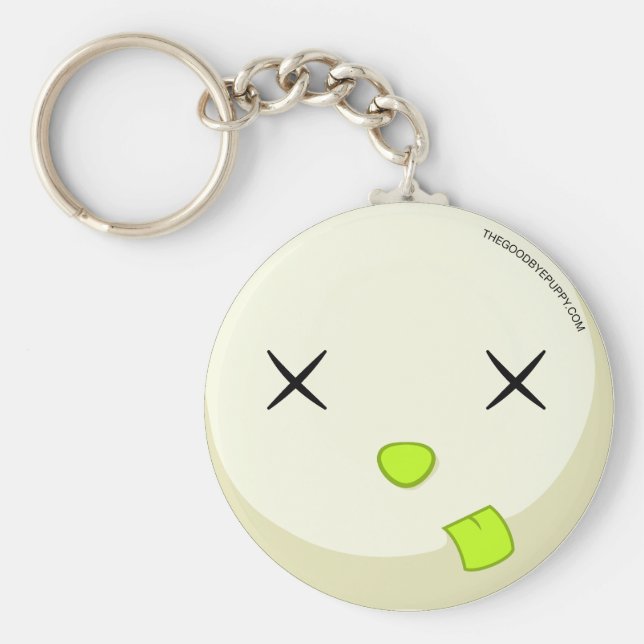 Poe Face Keychain (Front)