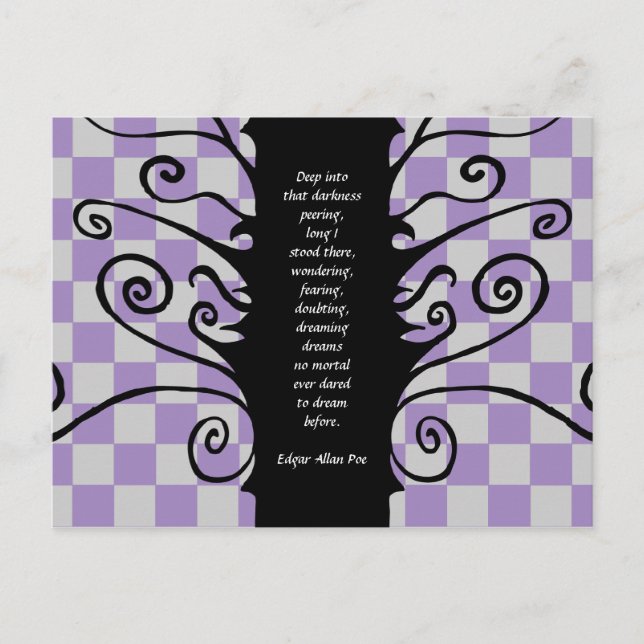 Poe Postcard (Front)