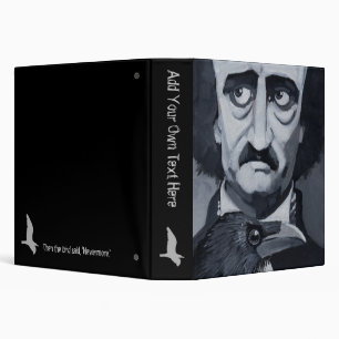 Poe Raven 1.5" Binder