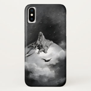 Poe Raven Illustration by Gustave Dore Case-Mate iPhone Case