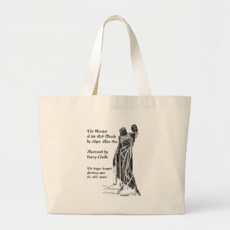 Poe: Red Death Large Tote Bag