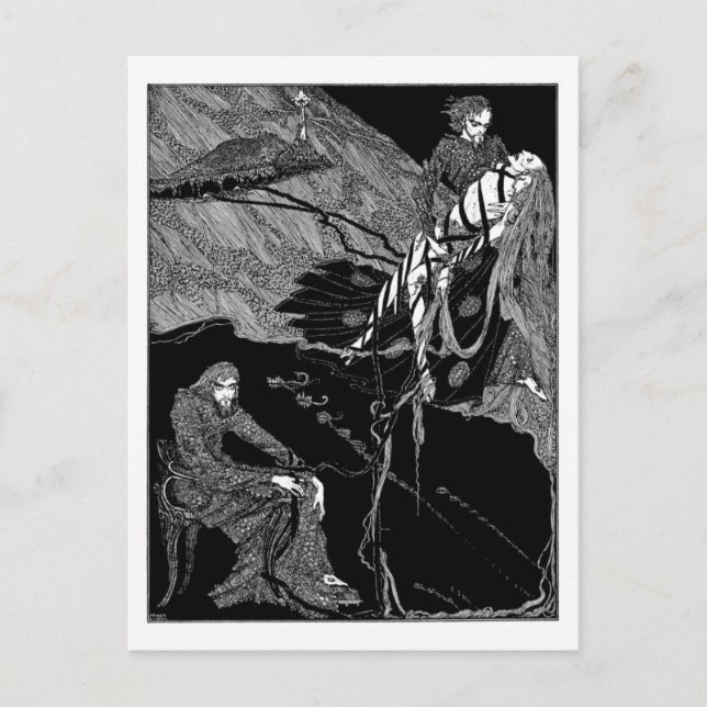 Poe’s Tales of Mystery and Imagination Postcard (Front)