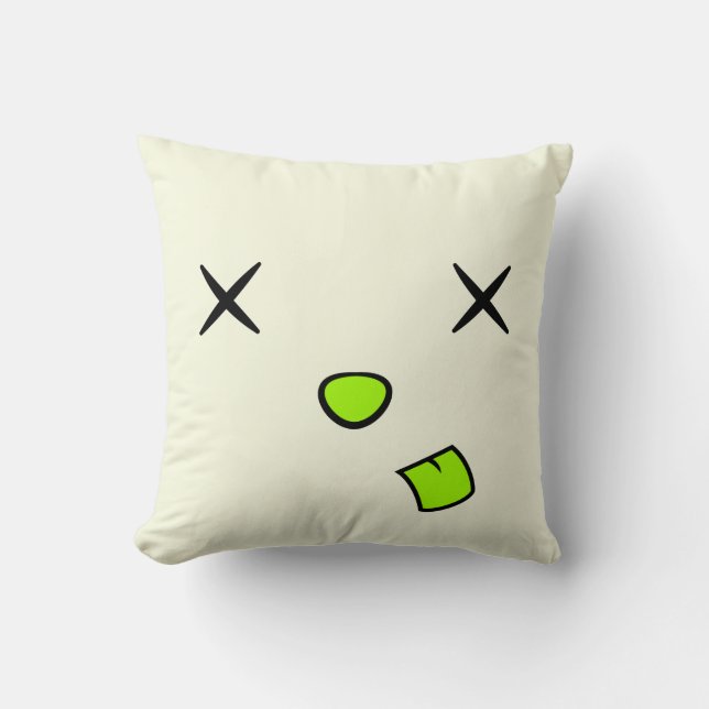 Poe the Goodbye Puppy Pillow (Front)