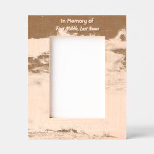 Poem Memorial Keepsake Ocean Sea Beach Etched Frames
