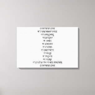 POEM,MOTHER,LOVE,CHILD,UNCONDITIONAL,FAMILY CANVAS PRINT