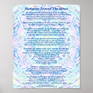 Poem: Special Memories Of A Pet, PBP, Poster Matte