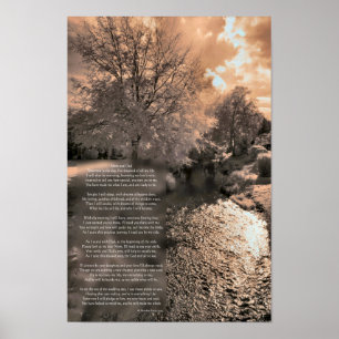 Poème aux parents de la mariée Poster