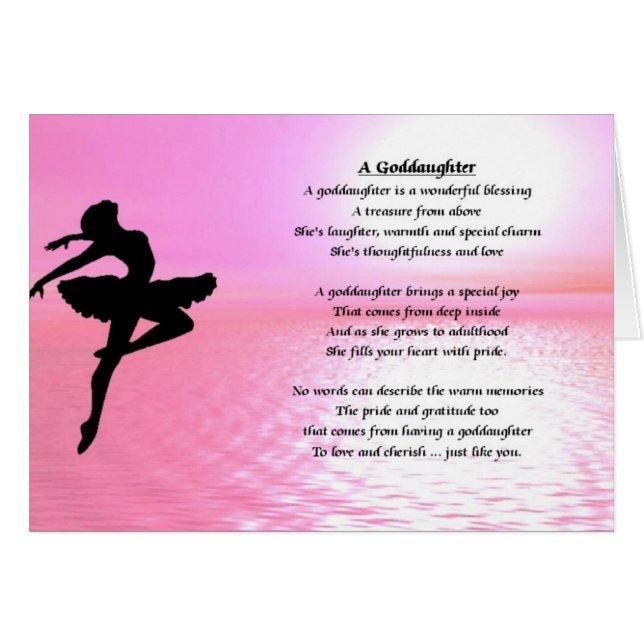 Poème de filleule de ballerine (Devant horizontal)