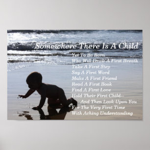 Poème Pour Les Parents Actifs Poster Art