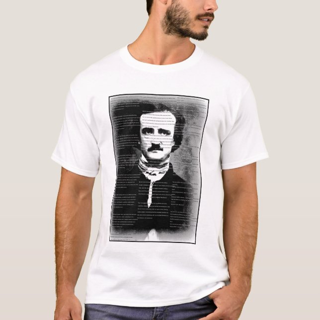 Poèmes d'Edgar Allen Poe… le T-shirt de Raven (Devant)
