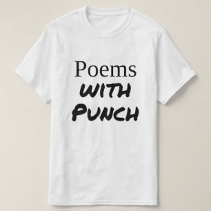 "Poèmes T-shirt avec de poinçon" valeur
