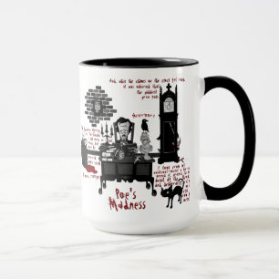 'Poe's Madness' (Version 2) Mug