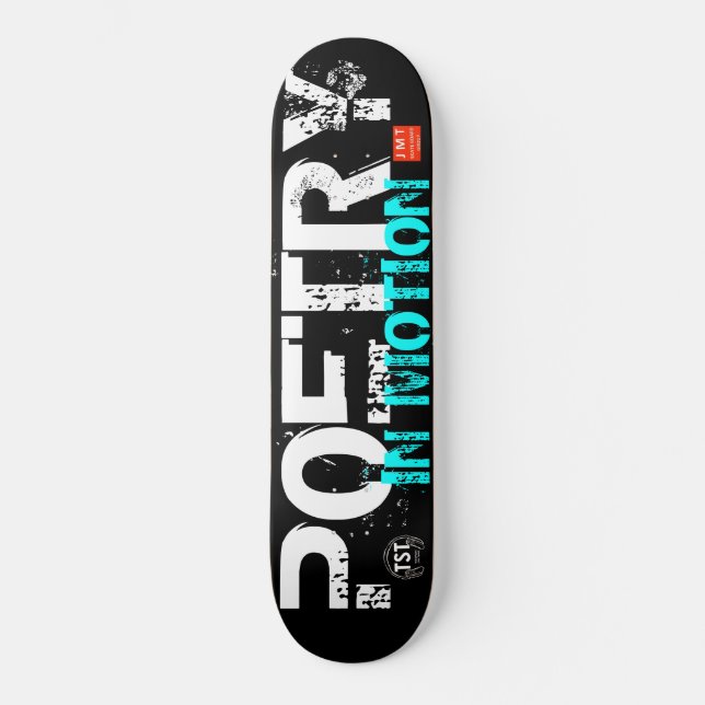 POÉSIE EN MOTION Skateboard (Recto)