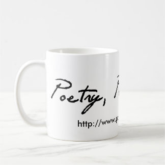 Poésie, tasse de café pure de poésie
