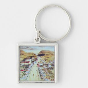 Poestenkill, New York, c.1855 Keychain