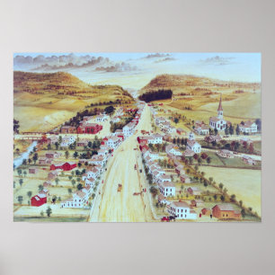 Poestenkill, New York, c.1855 Poster