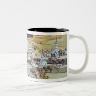 Poestenkill, New York, c.1855 Two-Tone Coffee Mug
