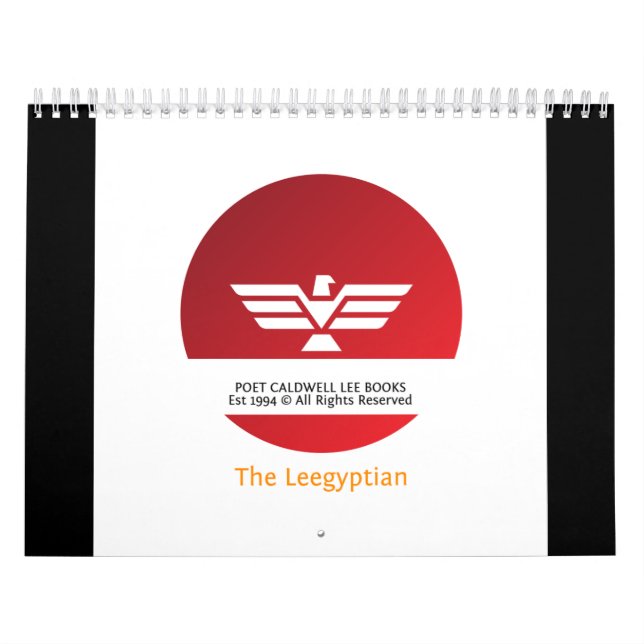 Poet Caldwell Lee Leegyptian Calendar (Cover)