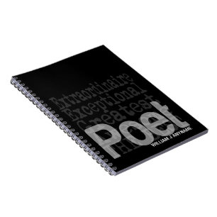 Poet Extraordinaire CUSTOM Notebook