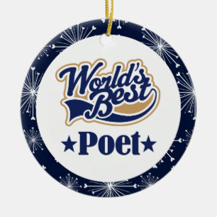 Poet Gift Ornament