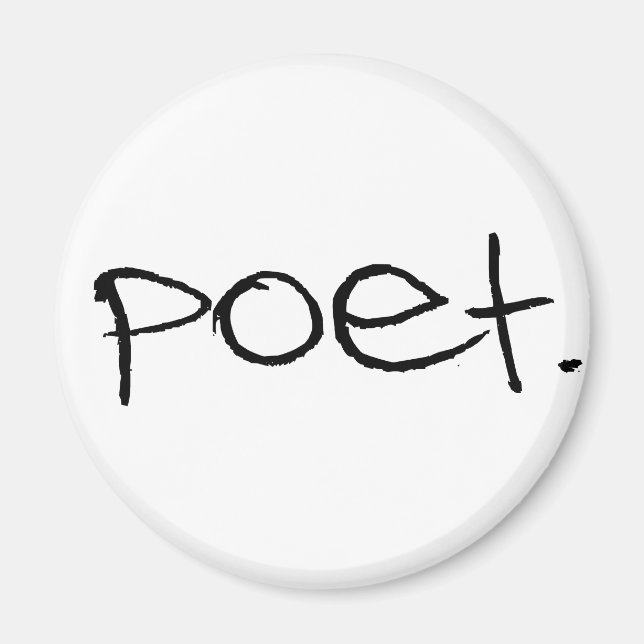 Poet Magnet (Front)