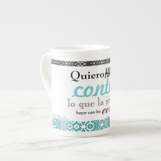 poetic cup (Front Left)