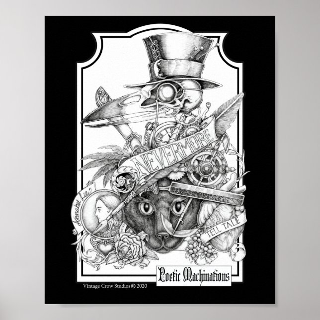 Poetic Machinations Poster (Front)