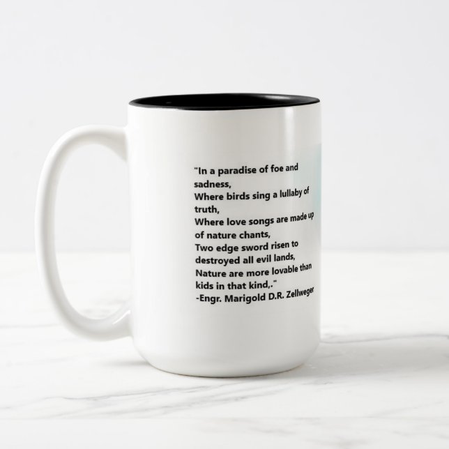 Poetic Mug (Left)