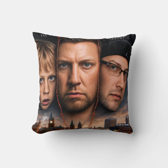 POETIC ROME THROW PILLOW (Front)