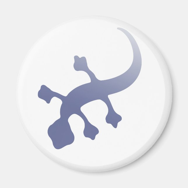 Poetica Gecko Magnet (Front)