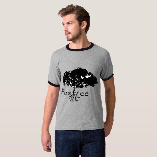 Poetree / Men's Basic Ringer T-Shirt