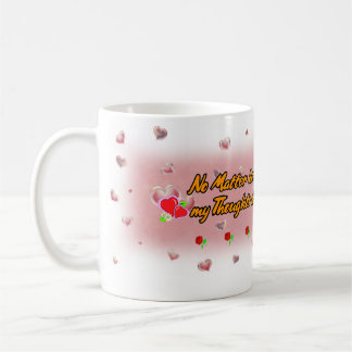 Poetry and Bubbles on a White Ceramic Coffee Mug