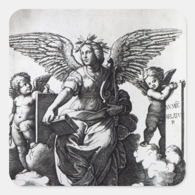 Poetry, c.1515 square sticker (Front)