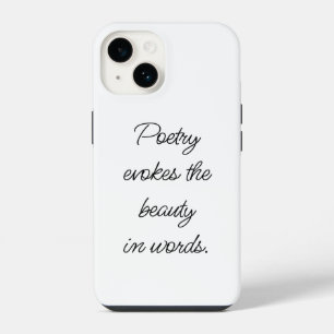 Poetry Evokes iPhone Case