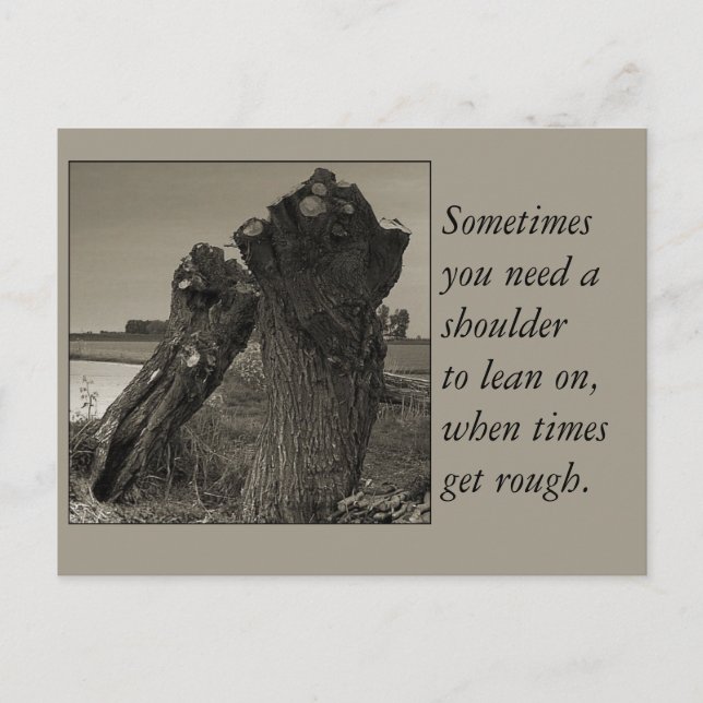 Poetry - Friendship Postcard (Front)