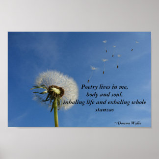 Poetry Lives in Me Poster