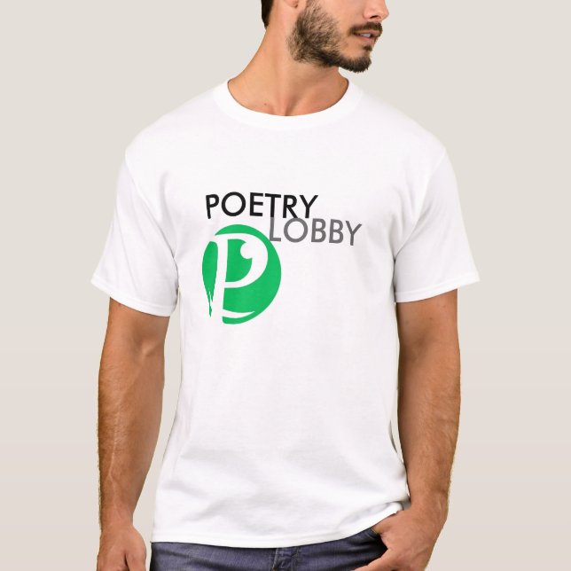 Poetry Lobby Official T-Shirt (Front)