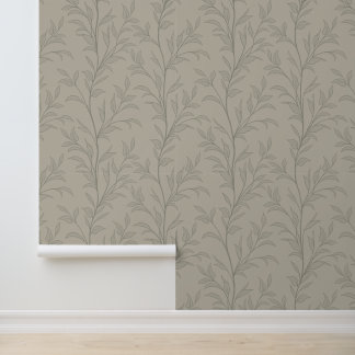 Poetry of Leaves n Stems XL 3 foliage Wallpaper