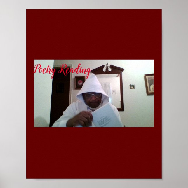 Poetry Reading Poster (Front)
