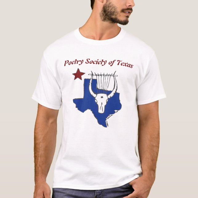 Poetry Society of Texas Official T-shirt (Devant)