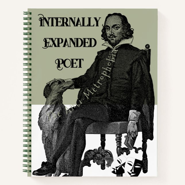  Poetry Writing Artist | Notebook  (Front)