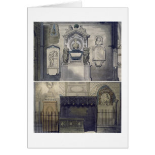 Poets' Corner, plate F from 'Westminster Abbey', e