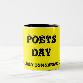 Poets Day Coffee Mug by Janz