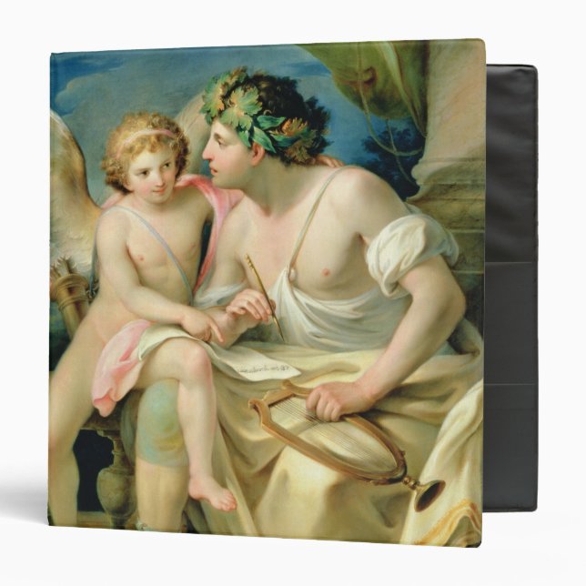 Poet's Inspiration, 1785 Binder (Front/Inside)