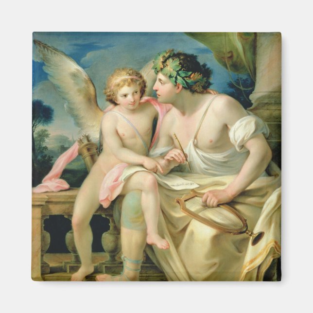 Poet's Inspiration, 1785 Magnet (Front)