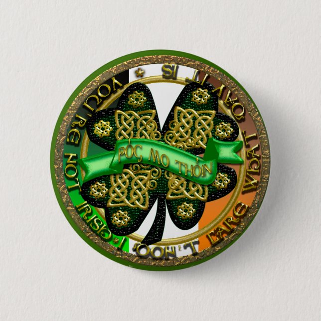 pog mo thoin 2 inch round button (Front)