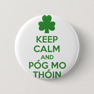 Pog mo thoin 2 inch round button