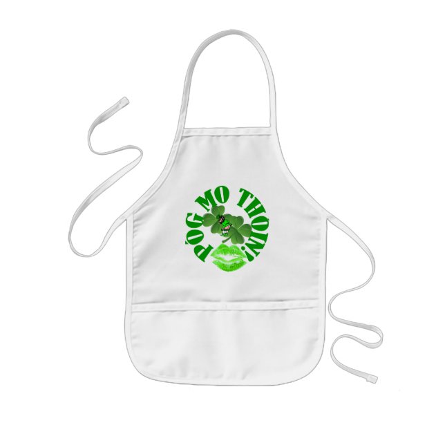 Pog mo thoin kids apron (Front)