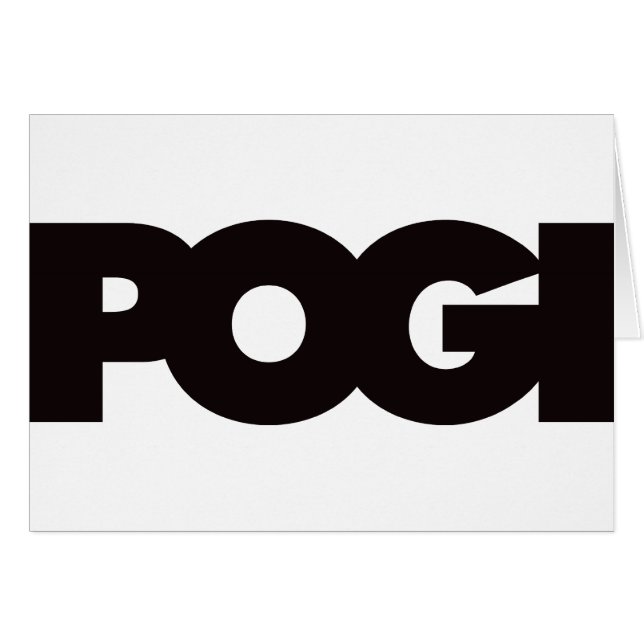 Pogi - Black (Front Horizontal)