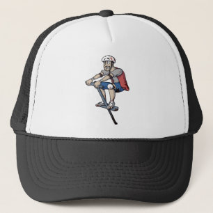 Pogo Stick Guy - Happy Wheels Trucker Hat
